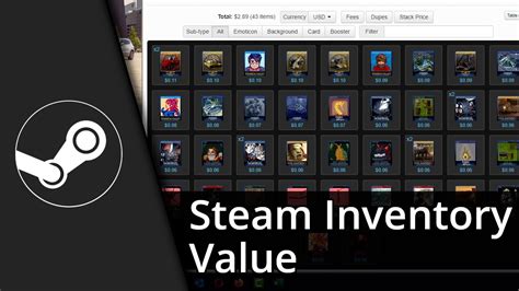 steam inventory value checker.